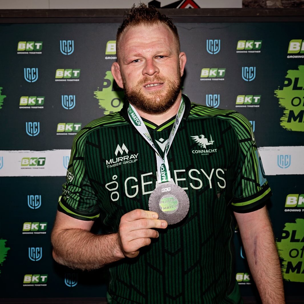 𝗕𝗶𝗴 𝗝𝗼𝗲 🟢🦅

Tonight’s Player of the Match 🏅 @joejoyce5565 👏

#ConnachtRugby | 📸 @inphosports